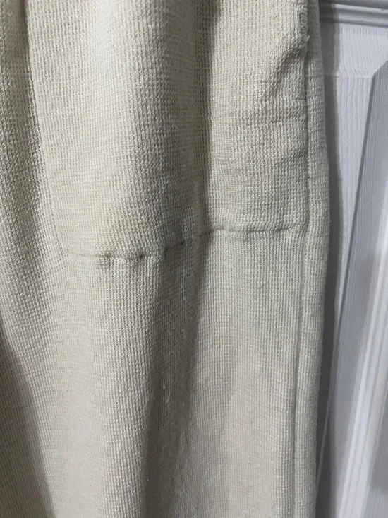 Cozy Wide-Leg Cream Lounge Pants - Picture 2 of 9